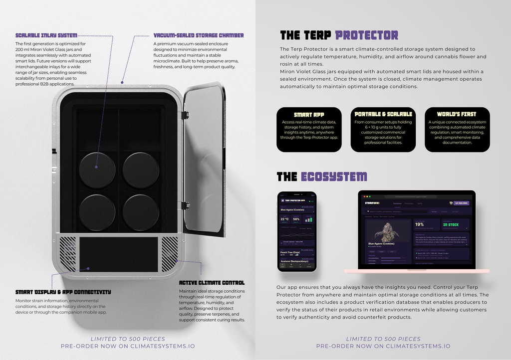 [PRE ORDER] TerpProtector — Portable Climate System